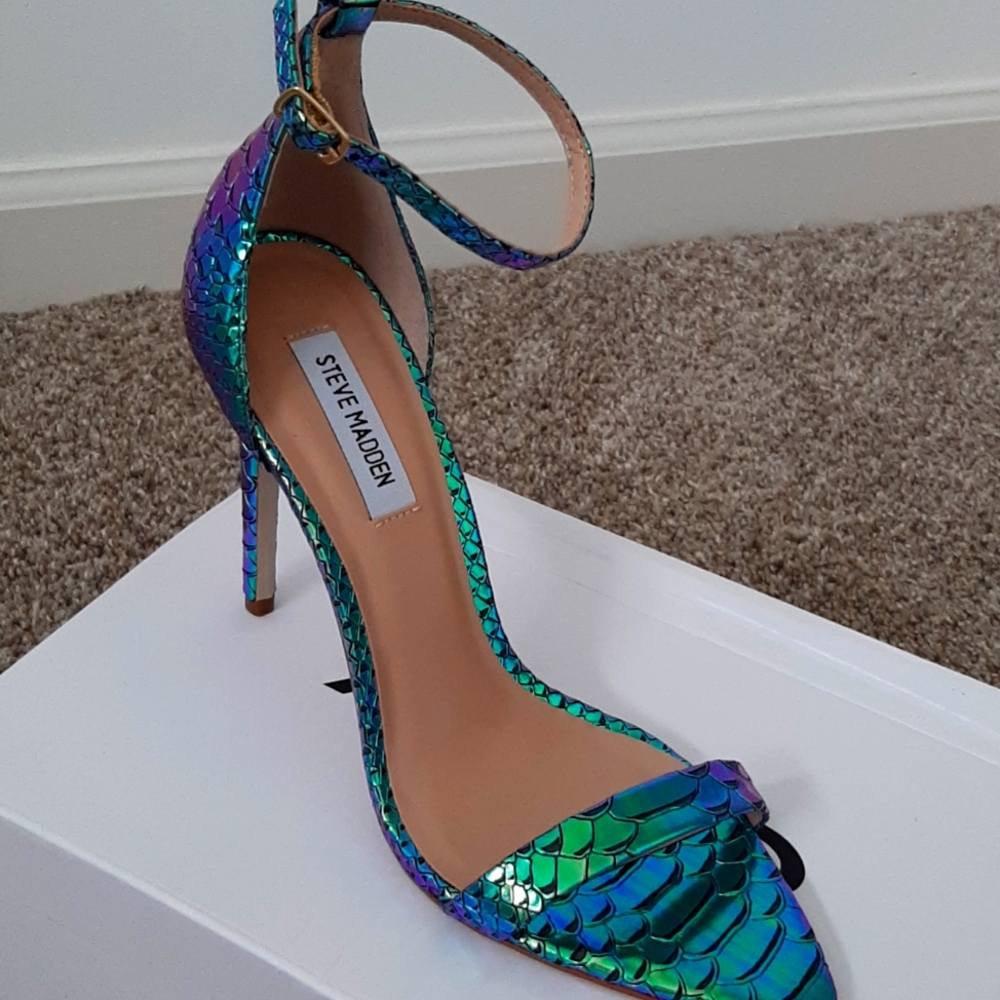 Steve Madden Multicolored Snake Heel - image 1